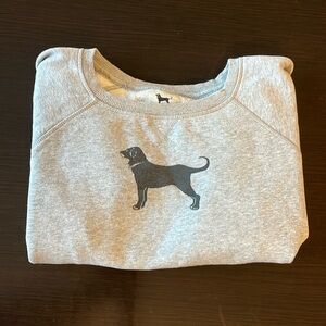 Gray crewneck! The Black Dog, Large, super great condition!